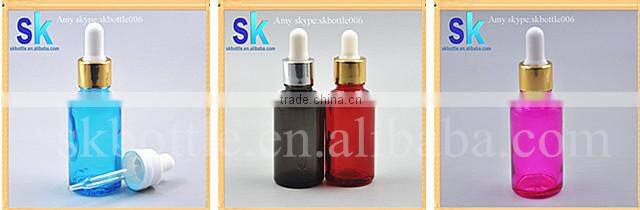 golden glass jar with cap cosmetic glass bottle for cream