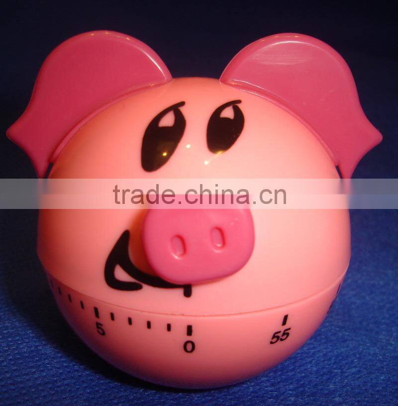 China supplier ROHS mechanical kitchen penguin shape Timer