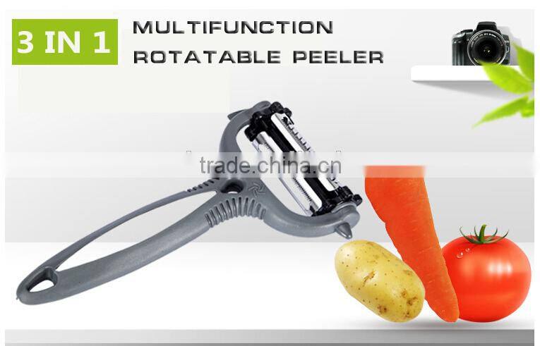 3 In 1 Rotatable Peeler multi-function grater shredder wholesale