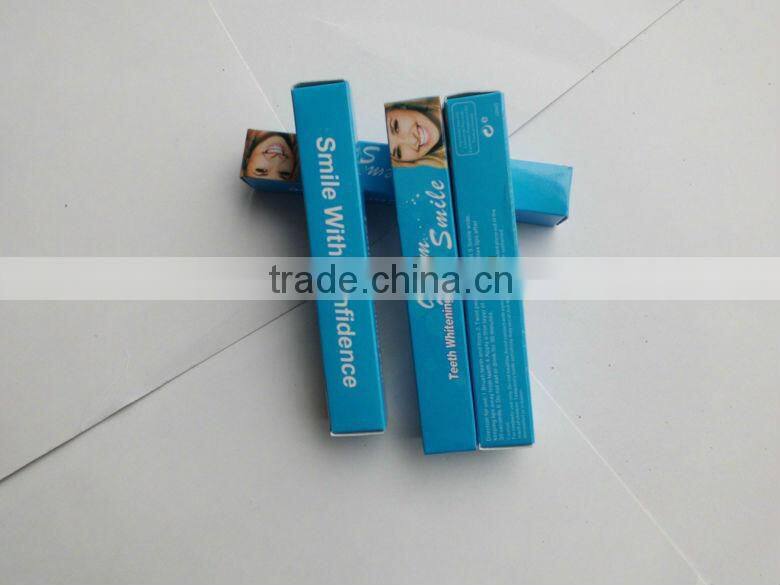 white smile carbamide peroxide teeth whitening pen with box