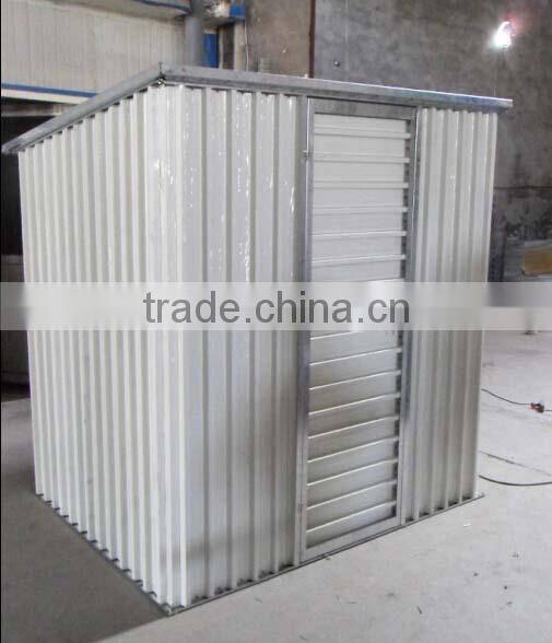 Prefab Storage Steel Garden Shed / Outdoor Garden Cabin