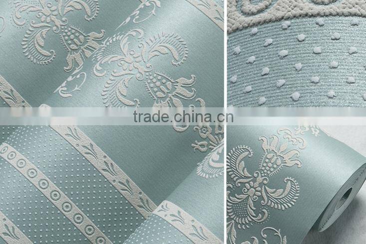 home interior decorative non woven wallpaper designer wallpaper sale