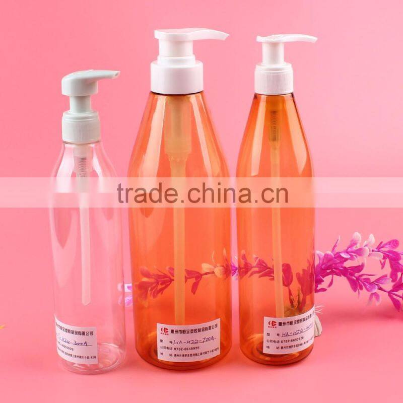 700ml Shampoo transparent bottle