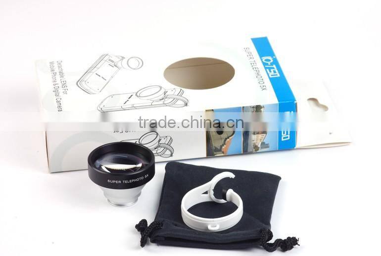 Latest Technology Accessary Universal 5X Super Phone Telephoto Mobile Phone Camera Lens