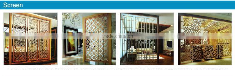 Decorative Aluminium Screens PVD Coated