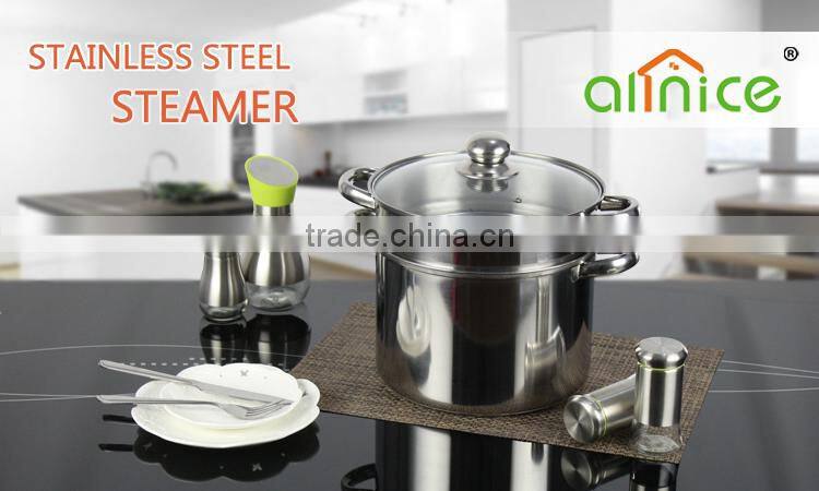 American pasta cooking pot stainless steel steamer kitchen pot