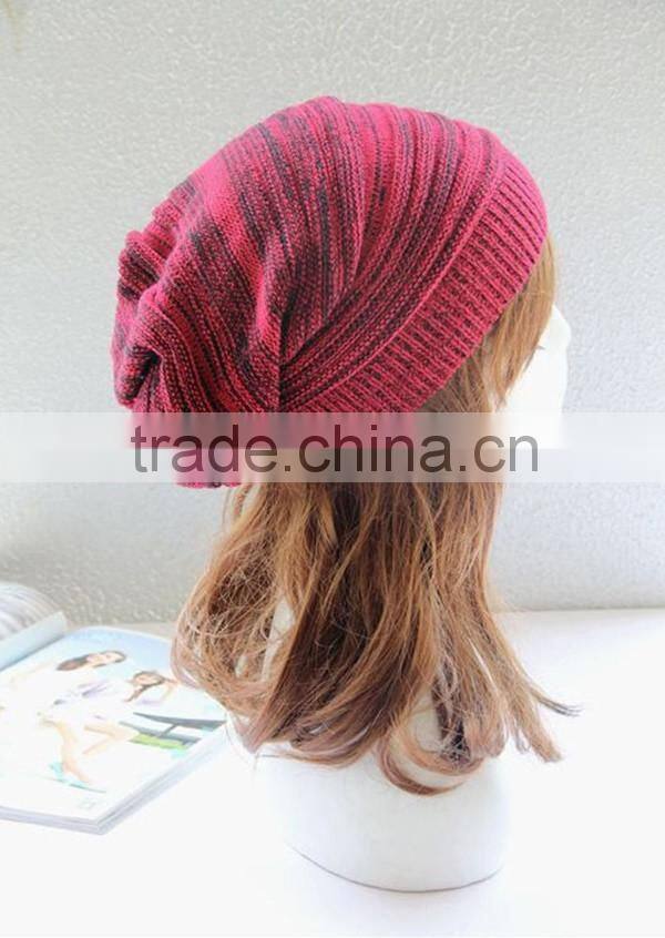 Sales Men Women Knit Baggy Beanie Winter Hat Ski Slouchy Chic Cap Fashion Camo