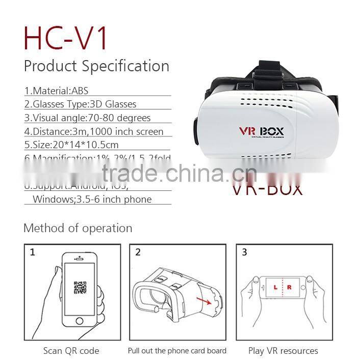 Upgraded and Much Lighter Version Virtual Reality vr Goggles,all in one vr case