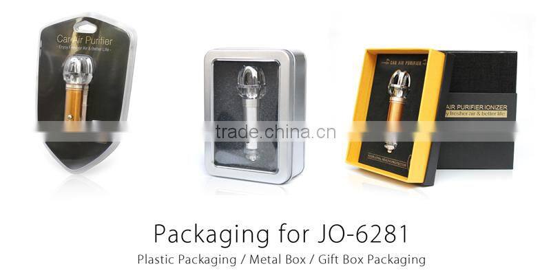 2015 New Products Negative Ion Car Air Purifier with Light