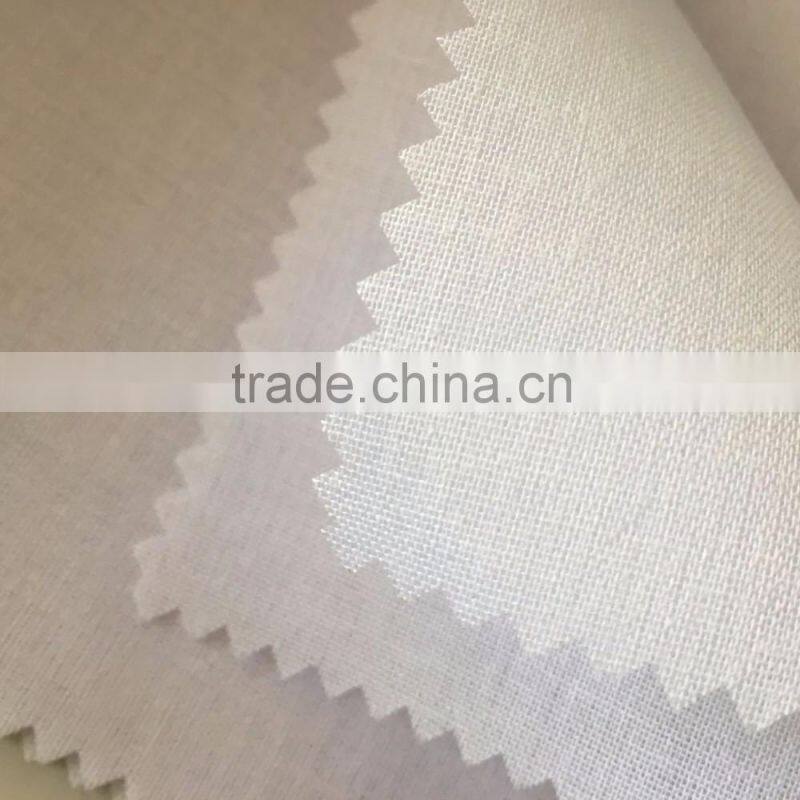 Factory price fusible interlining for collar shirt C/C4262M garment raw material