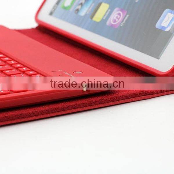 Fashion Red External Wireless Tablet PC Keyboard for Android Mobile Phone