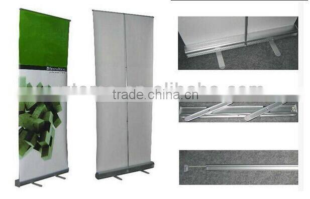 roll up banner stand/wood banner stand/electronic banner stand