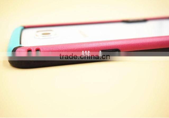 Hot Selling Simple Contrast Colors Bumper Case For Samsung