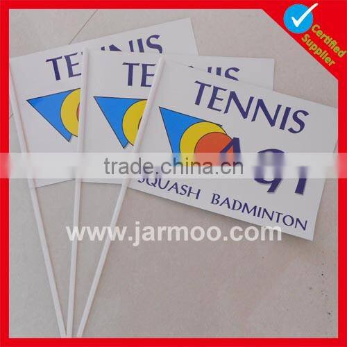 Factory direct sport game silk screen printing small international flags