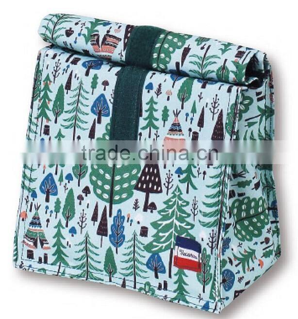 Outdoor fitness washable promotional Cooler Lunch Bag forest