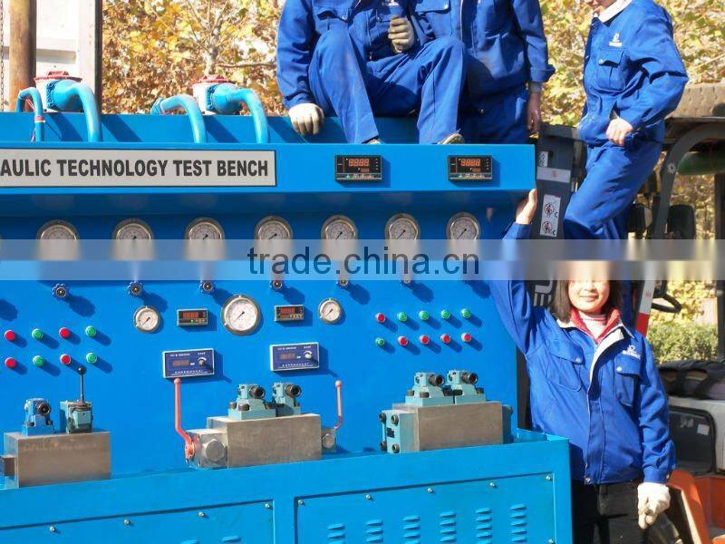 hydraulic pump and motor testing table