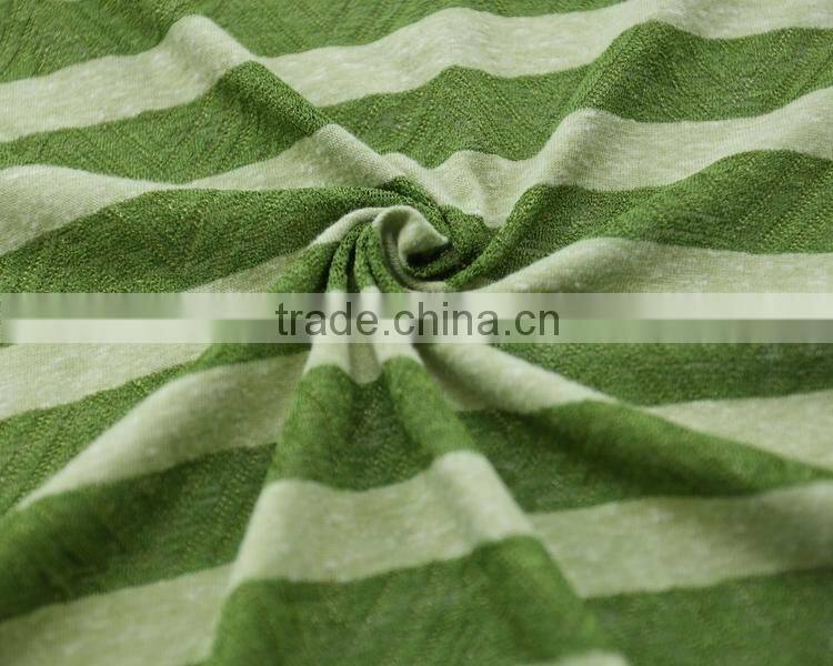 Jiufan Textile Plain Dyed Hacci Polyester Rayon Cotton Jacquard Knit Sweater Fabric