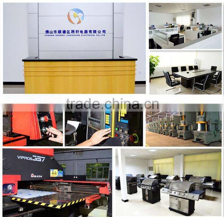 Hot selling stainless steel 2 burner outdoor gas barbecue grill