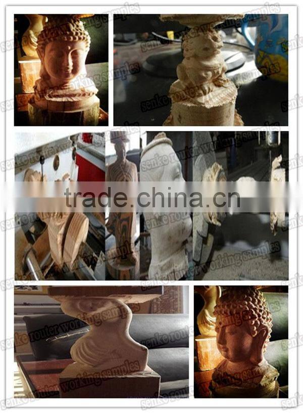 Best sale multi heads 4 axis rotary device machine cnc router with rotary fixture china