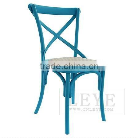 Factory Direct Stackable Cross Back Resin Plastic Chair Banquet Dining Chair High Quality For Events/For Rental Wholesale Price