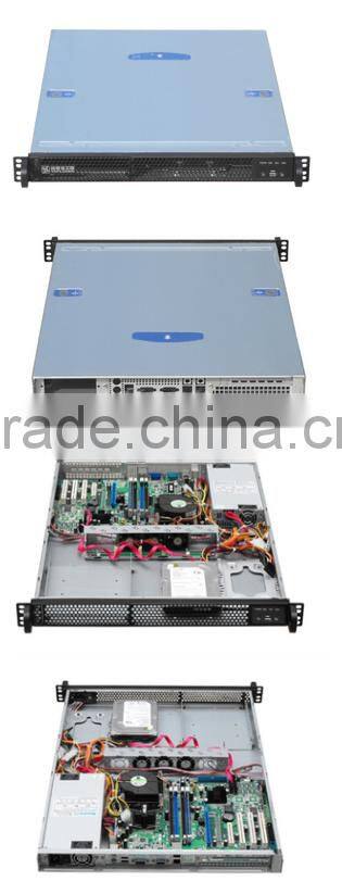 1U Mini-ITX rackmount chassis/case, excellent internal air duct ,3.5'' hard disk