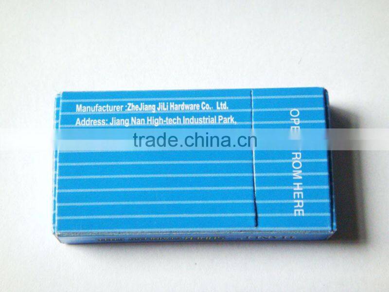 High quality stainless steel double edge razor blade