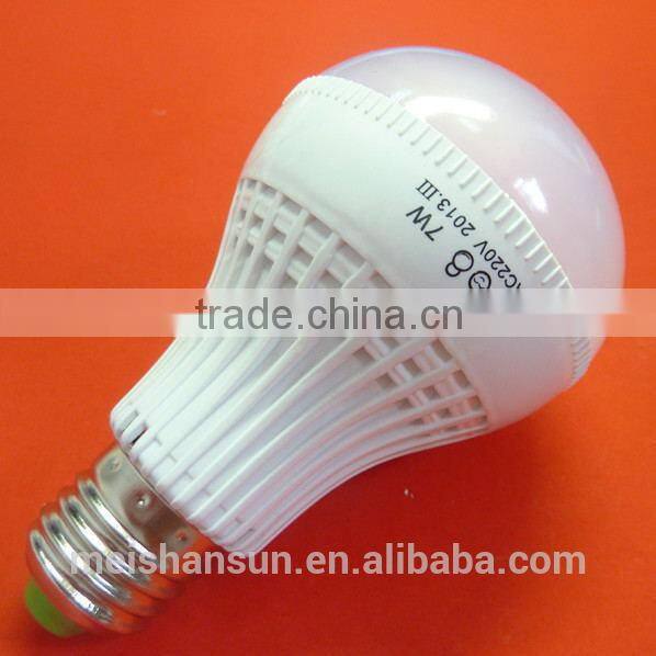 7w e27 led bulb