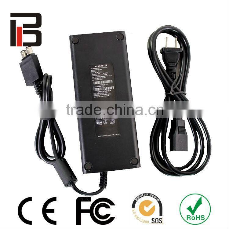 2013 new for xbox360 slim parts 220 volt adapter for xbox360 ac adapter for xbox360 slim