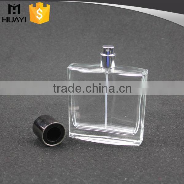 clear glass perfume bottle china factory