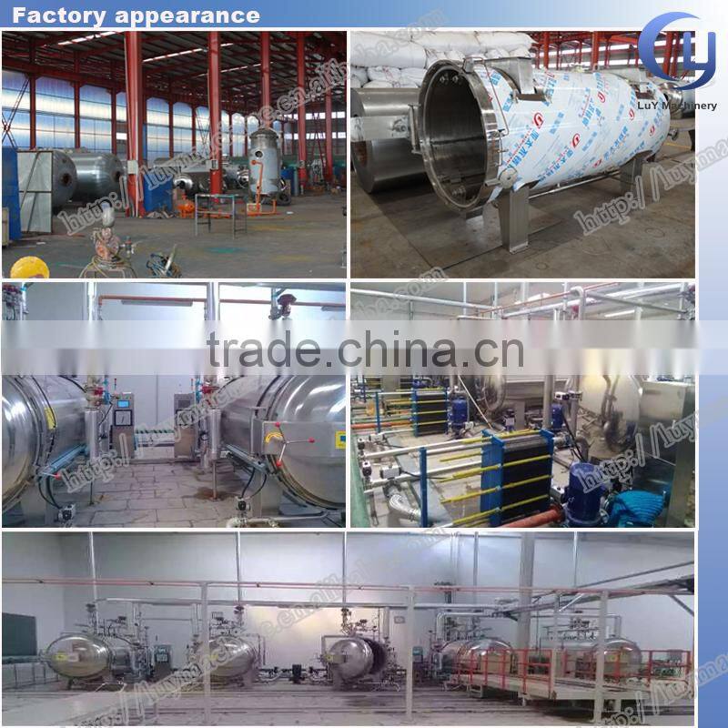 Full automatic spray type canning retort machine