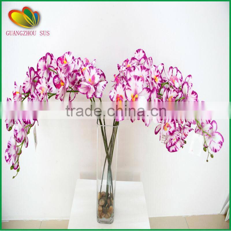 2015 novelty china artificial orchid flowers for wedding decoration