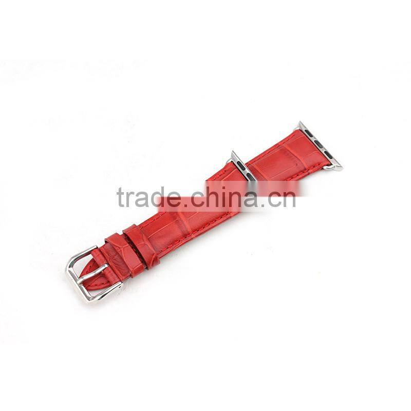New Arrival Genuine Leather Replacement Strap For Apple Watch iWatch