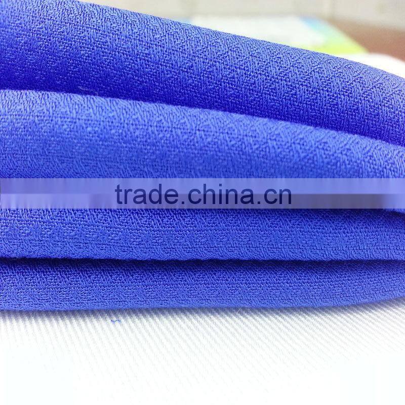 2015 xiangsheng jacquard weave royalblue viscose from bamboo
