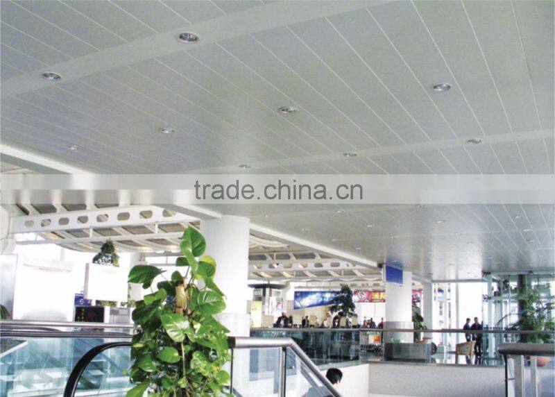 Water Proofing C shaped Aluminum Metal Suspended Strip Ceiling Panel
