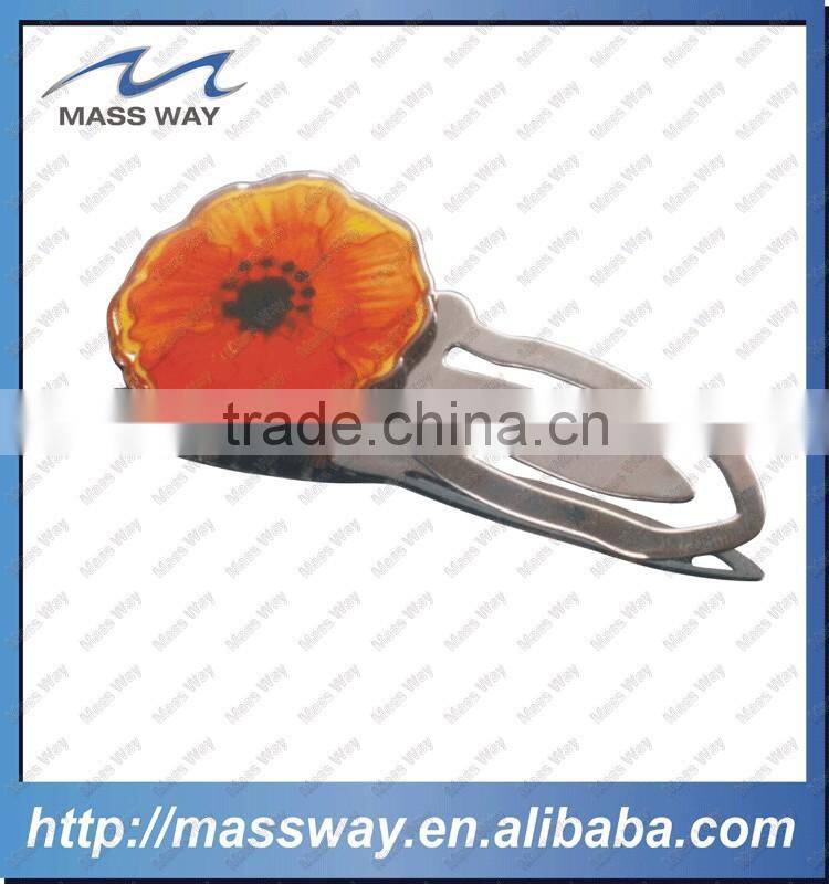 custom unique 3D shape soft PVC paper clip
