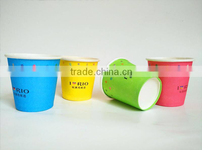 disposable tasting paper cup custom design competitive price and excellent quality