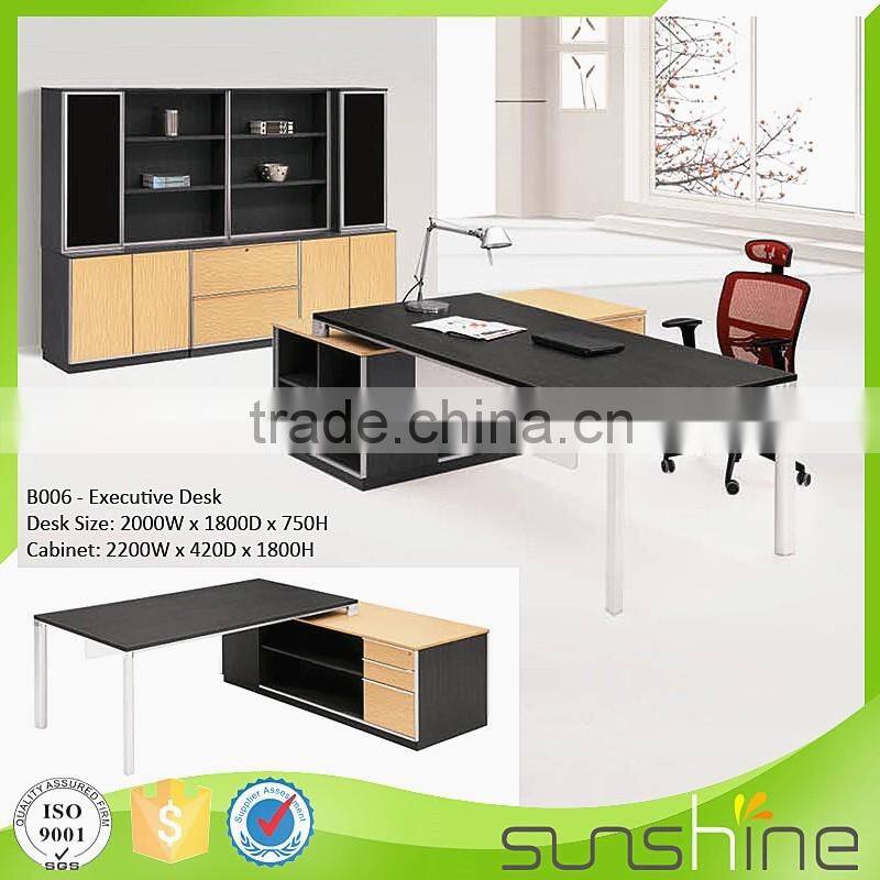 2016 BA-MED05 Best Selling Top Quality Office Furniture/Division Head Office-Middle Executive Desk