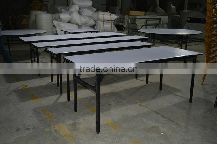 half round folding dinning table for restaurant
