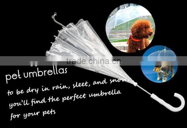 Dog Umbrella, Transparent Pet Umbrella