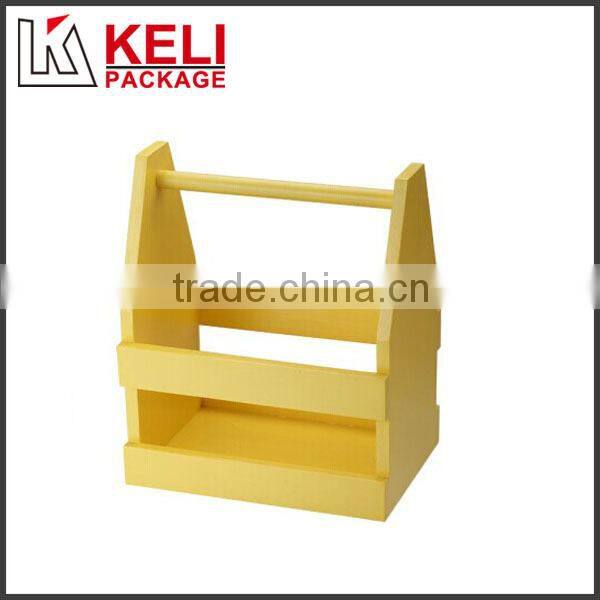 Custom Wooden beer carrier box