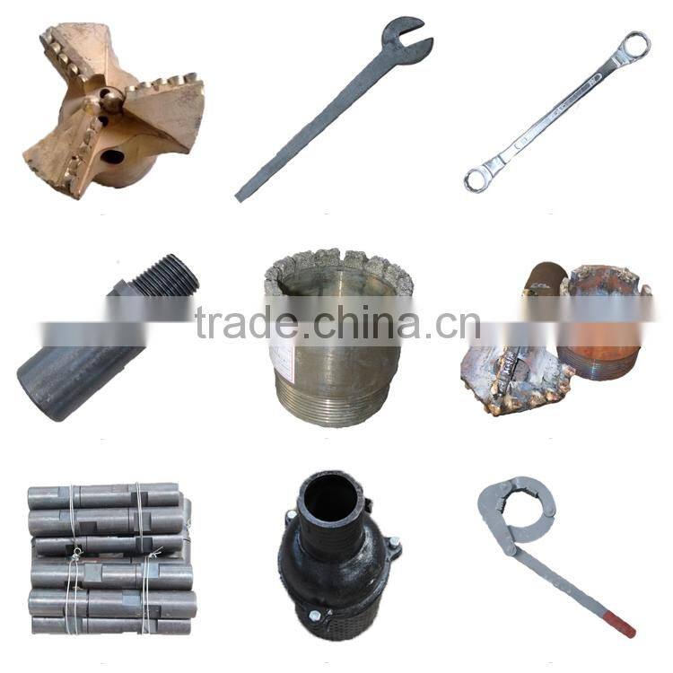 1000m depth hydralic horehole drilling equipments