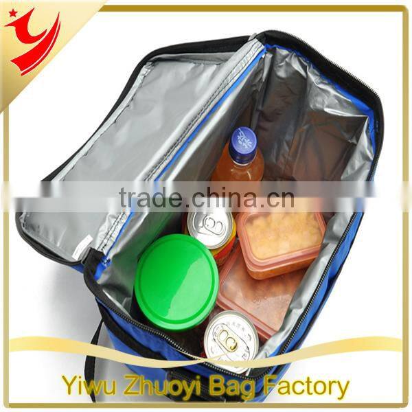 70D Nylon with PVC Backing/ Polyester Insulated Picnic Cooler Bag with Heat-Seal Lining
