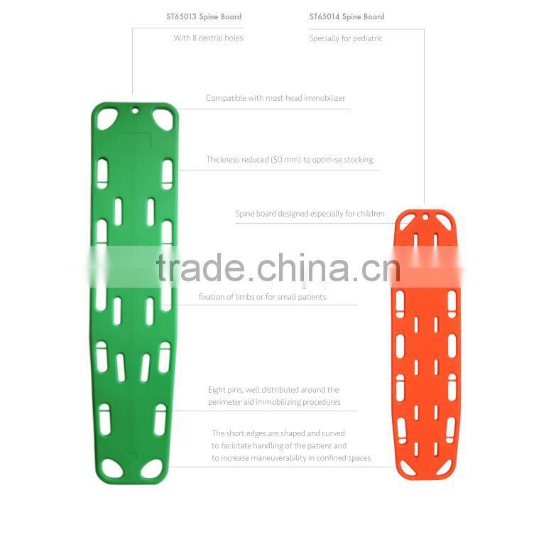 Spine board,Medical Appliances Plastic Spine Board