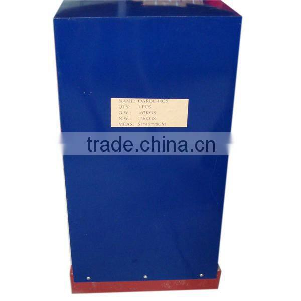 automatic machine for cutting and bending steel
