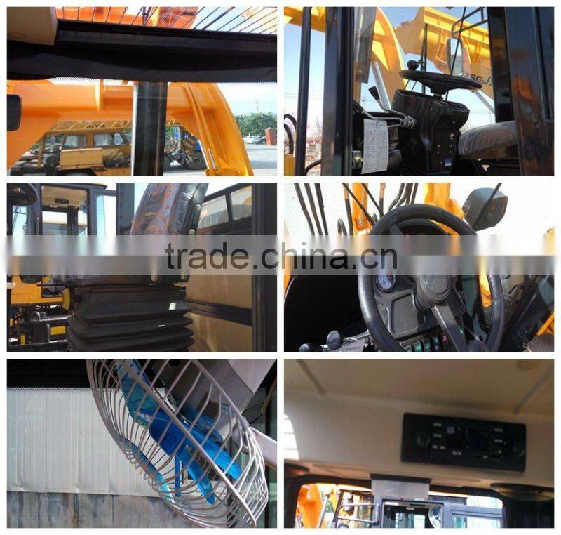 chinese cheap price full hydraualic wood grapple wheel loader