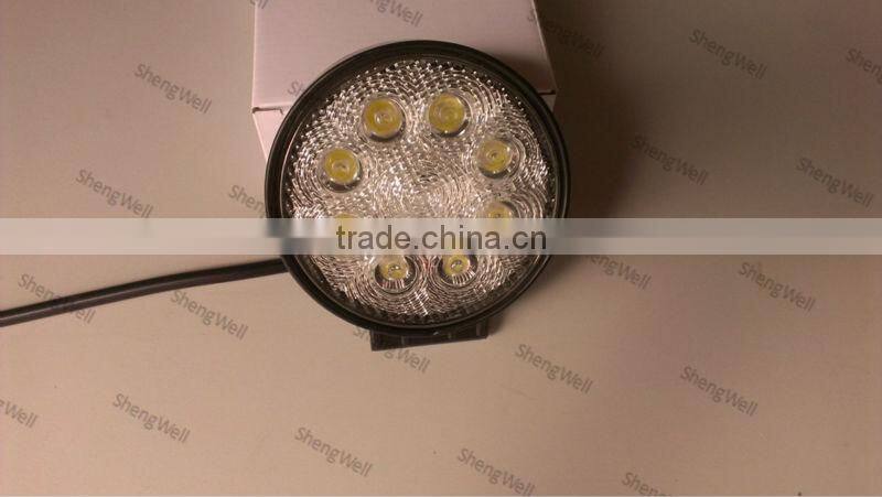 ShengWell Auto 24W Round 4" Epistar Flood/Spot/Combo factory directly 24w LED work light
