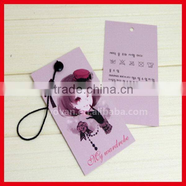 Top Grade New Design Garment Paper Hang Tags