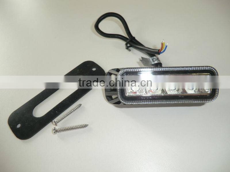 Super Bright LED Strobe Lightheads /LED Security Emergency Flash Strobe light /Dash light /Grille light (SR-LS-LD-4N), 3W LED