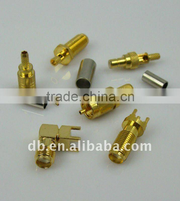 CATV 50ohm Gold plating Female RF PCB SMA Connector