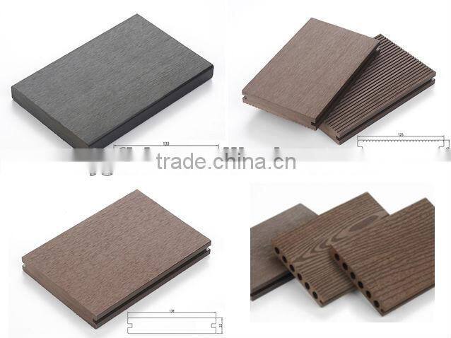 outdoor wpc tile wood and plastic composition extruder machine
